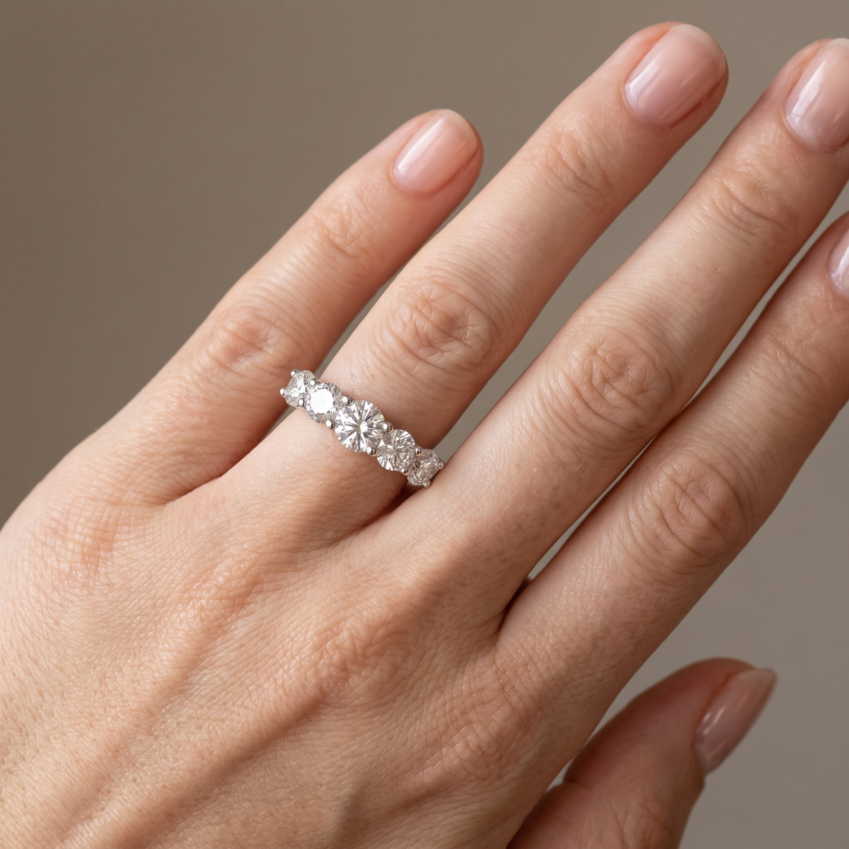 Quinta Ring worn on hand