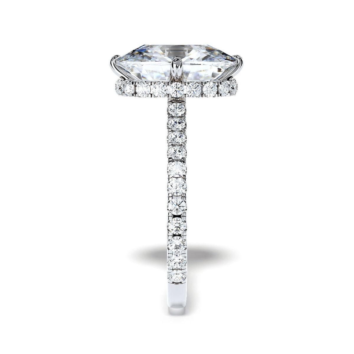 Destino Angelo Eternita Ring - side profile