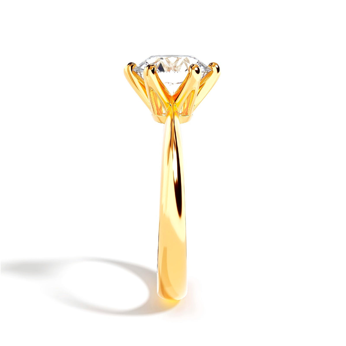 Eterna Ring gold - side profile