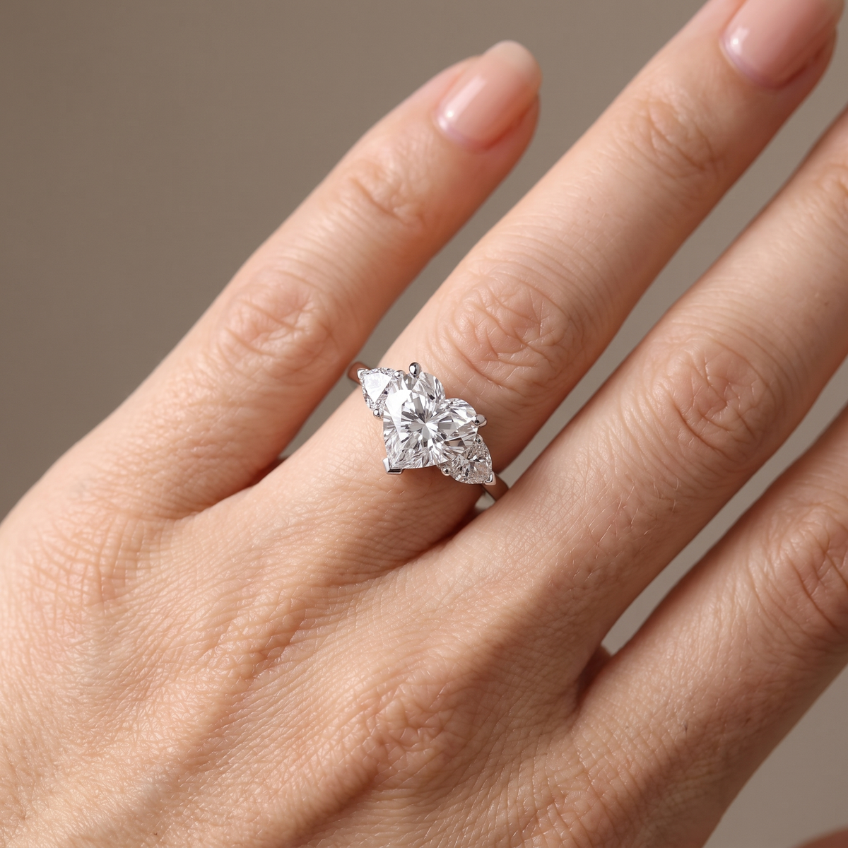 Amore Ring worn on hand