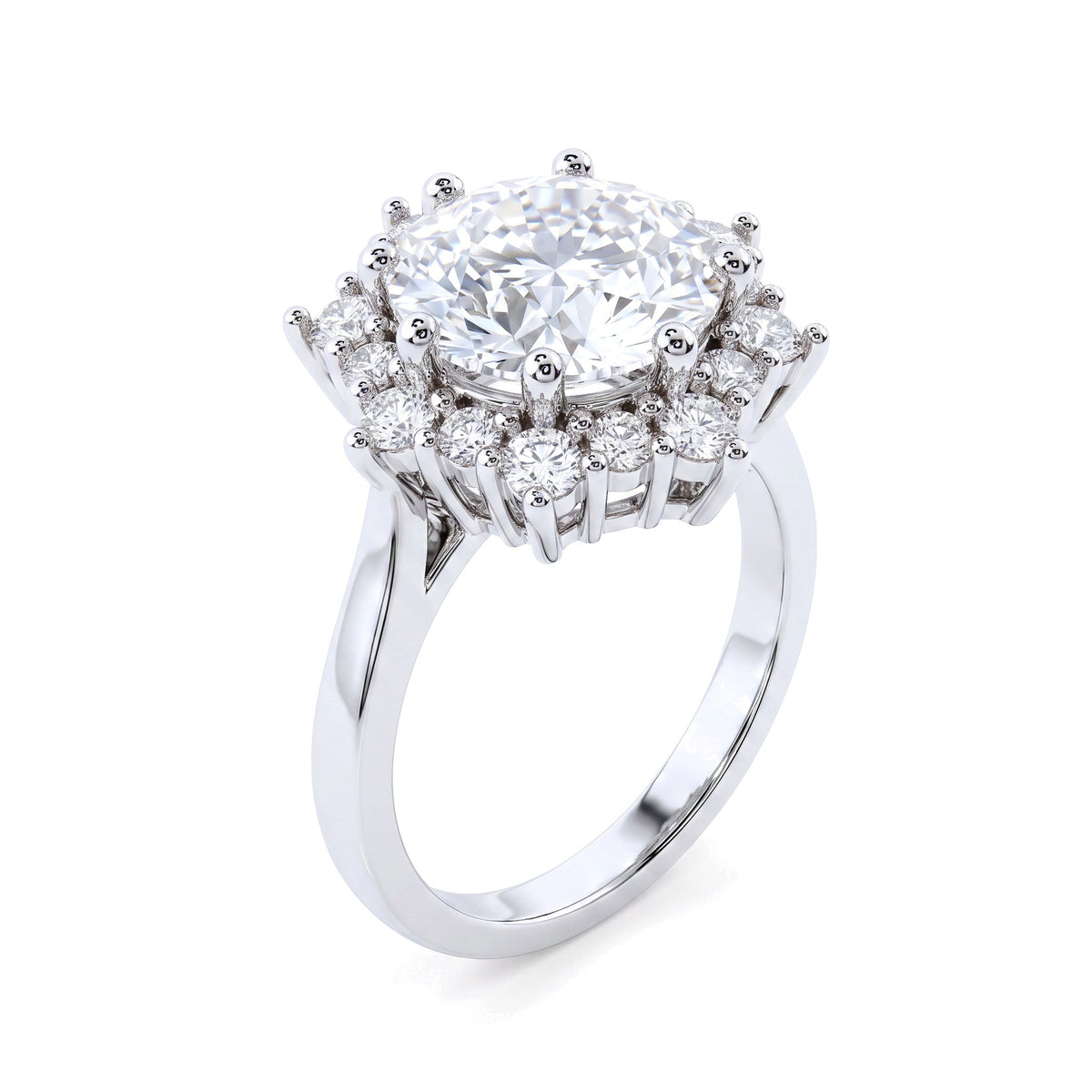 Fiocco Di Neve Ring - three-quarter angle view
