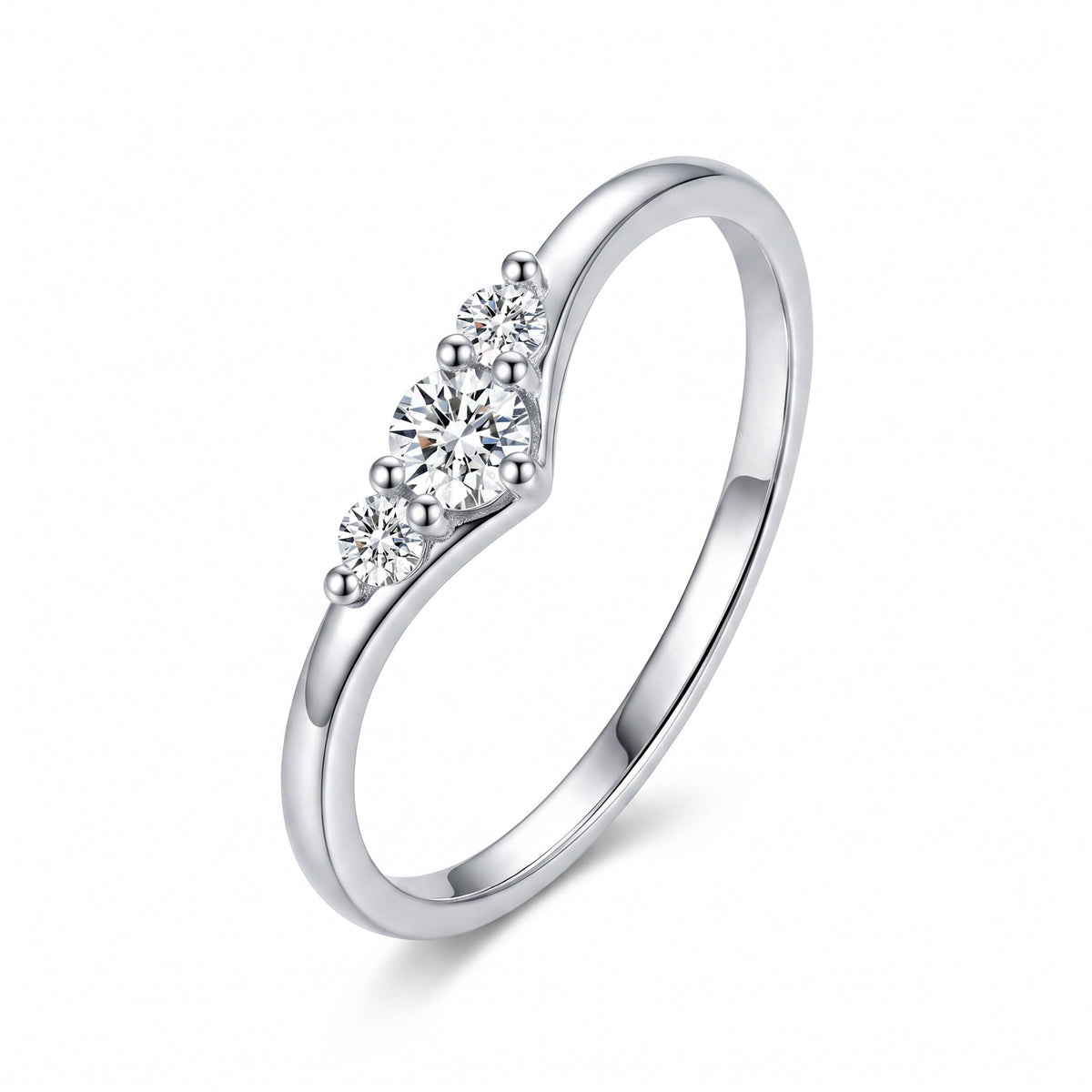 Vittoria Ring - three-quarter angle view